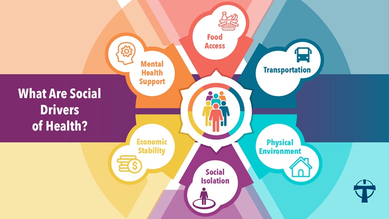 Graphic of Social Drivers of Health